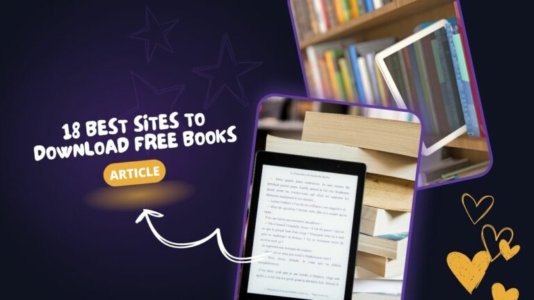 18 Best Sites to Download Free Books