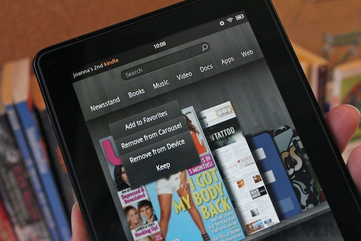 Kindle Fire update 6.2.1 hands-on pictures and video - The Verge