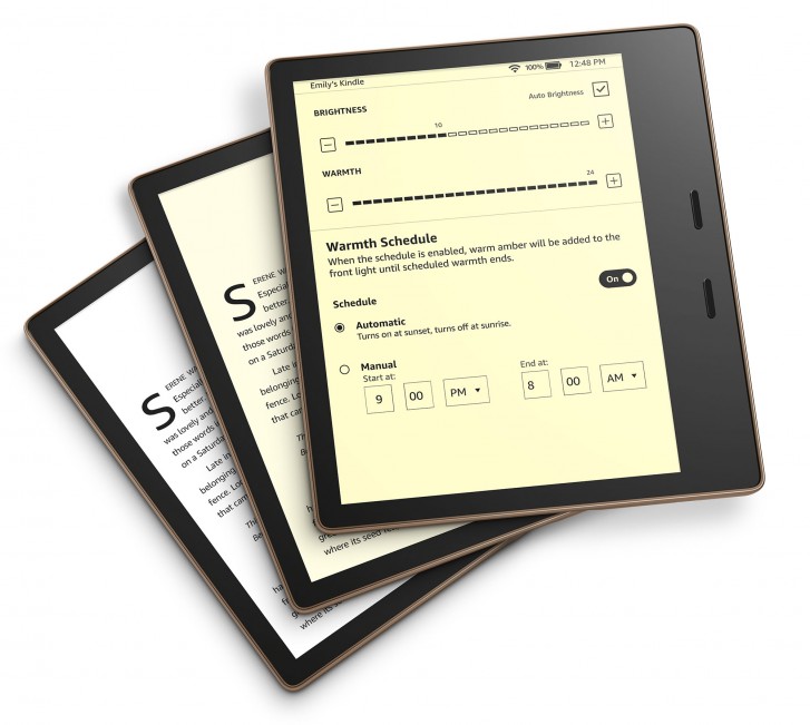 Amazon launches new Kindle Oasis with adjustable color tone display