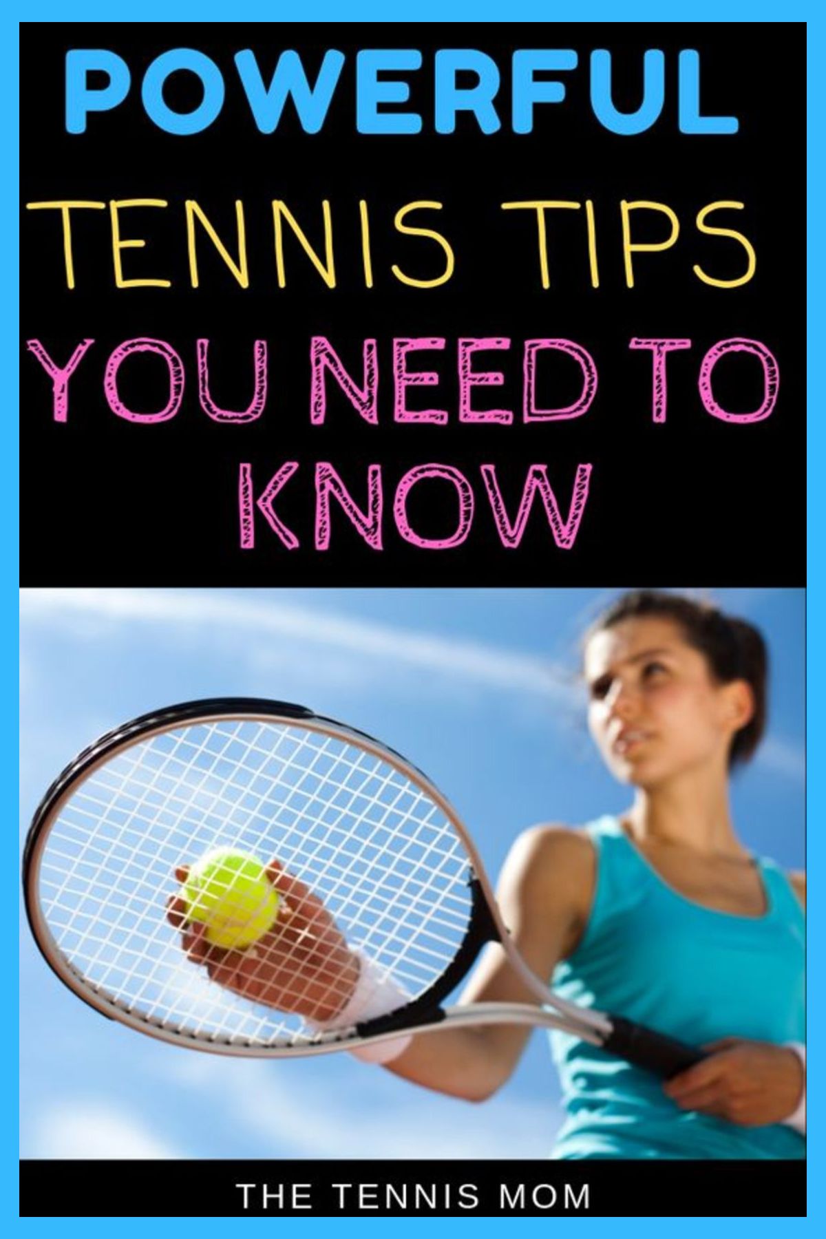 Pin on Tennis tips