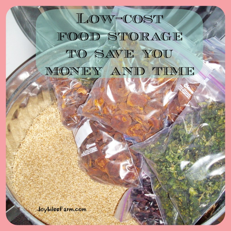 Low-cost food storage to save you money and time | Joybilee® Farm | DIY