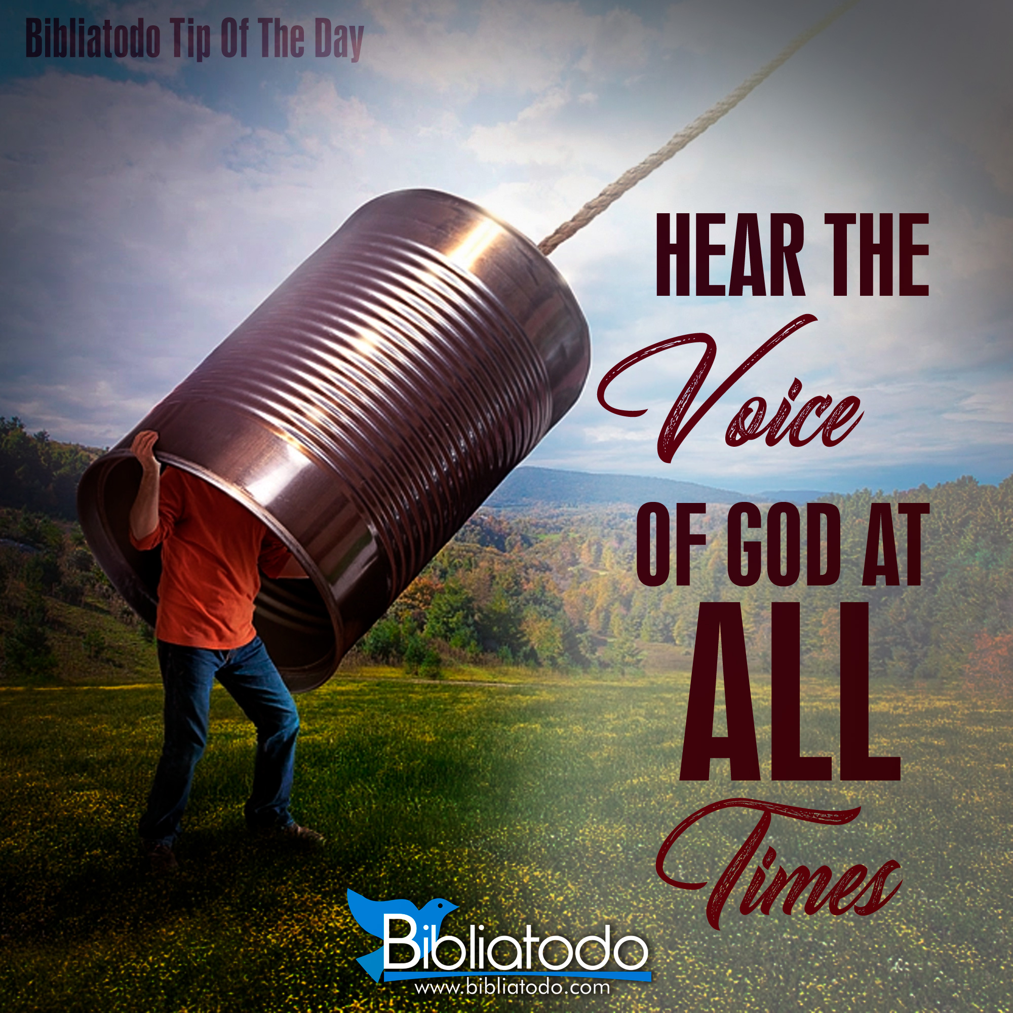 Hear the voice of God at all times - CHRISTIAN PICTURES