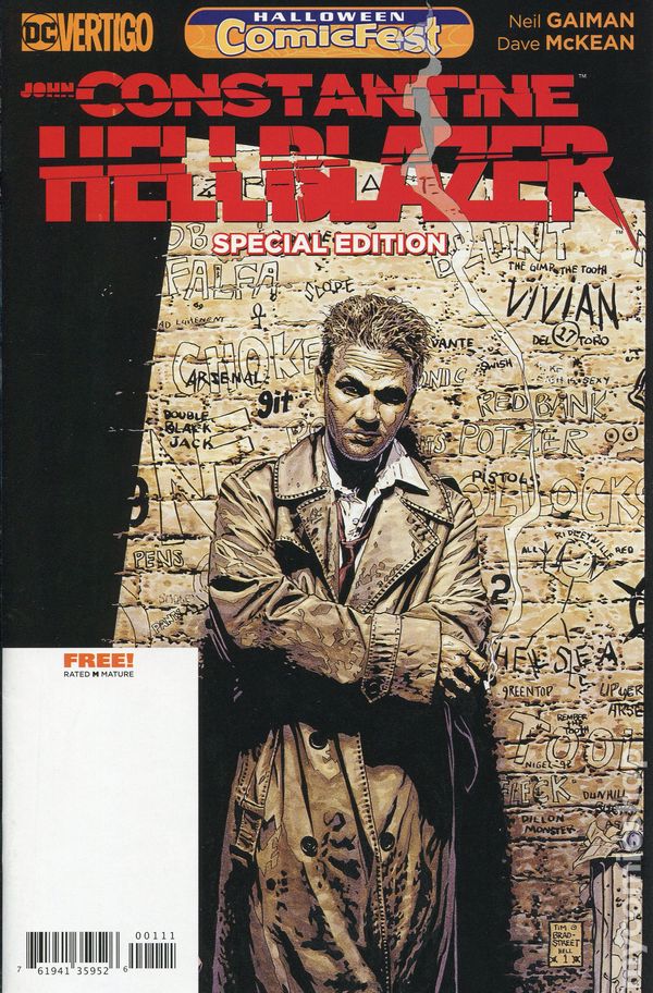 John Constantine Hellblazer (2018 DC) Halloween ComicFest comic books