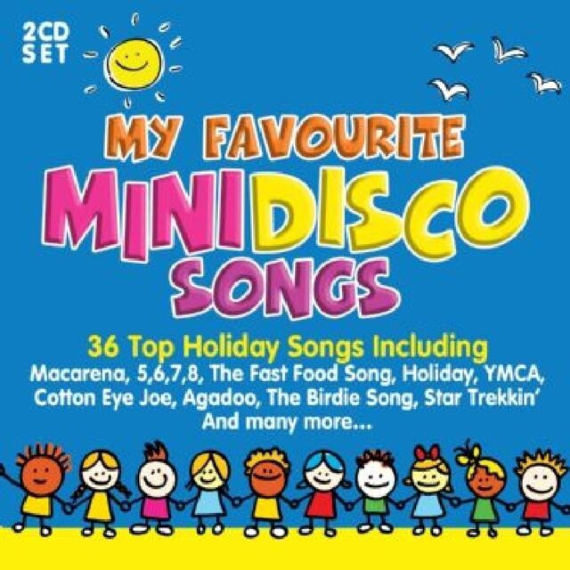Mini Disco Songs My Favourite Audio CD Kids Holiday Party Music for