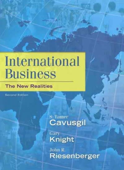 Chapter 8 Solutions | International Business 2nd Edition | Chegg.com
