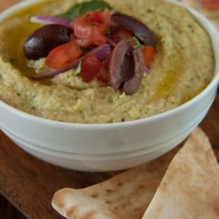 Herb Hummus - the perfect recipe - A Communal Table