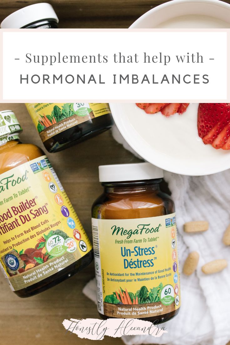 Nutritional supplements can help with hormonal imbalances. Do you know