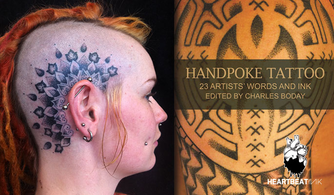 Handpoke Tattoo Book - An interview with Charles Boday | Heartbeatink